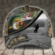 NORTHERN PIKE FISHING CAMO PERSONALIZED CAP