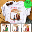 Personalized Together Is My Favorite Place To Be T-shirt Dreamship S White