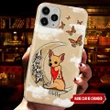 Personalized Name CHIHUAHUA I Love You To The Moon & Back Phonecase DHL-24TT018