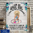 Personalized April Girl Beach Vibes Canvas DHL-15TQ015