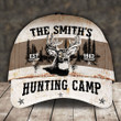 Customized text deer hunting camp classic cap