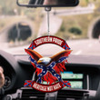 Confederate Flag Eagle CAR HANGING ORNAMENT tdh | hqt-37sh028