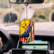 New Mexico Flag CAR HANGING ORNAMENT tdh | hqt-37dd11