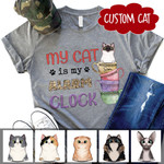 Personalized Cats My Cat Is My Alarm Clock Standard T-shirt DHL-16TP004 Dreamship