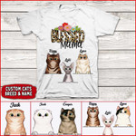 Blessed Mama Cat Personalized T-Shirt NTP-16Vn06 Dreamship