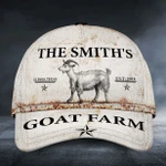 Custom Name, Address, Est Goat Farm Classic Caps