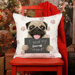 CutePug Canvas Pillow Dreamship
