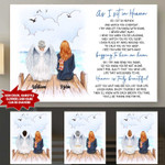 PERSONALIZED "HEAVEN" PREMIUM CANVAS HP-15HL068 Vertical Canvas Dreamship