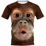 Baby Orangutan 3D Full Printing Tshirt