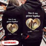 You & me forever together couple Hoodies ntk-16dq001 Hoodies Dreamship