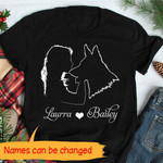 Personalized German Shepherd Dog T-shirt Dreamship