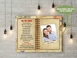 Gift For Crush Customize Name & Wedding Date Matte Canvas tdh HQT-15SH001 Dreamship