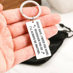 Wherever You Go I'll Always Be Waiting Perfect Gift Keychain PHT Jewelry ShineOn Fulfillment