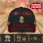 Personalized Dog Mom Classic Caps 3D Printing PHT-30TP007