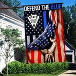Defend The Blue New Mexico State Police Flag HTT-FVA005