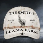 Custom Name, Address, Est Llama Cattle Classic Caps