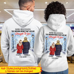 Personalized God Blessed The Broken Road That Led Me Straight To You Hoodie Dreamship