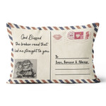 PERSONALIZED NAME Love Letter Pillow DHL-20TP003 Dreamship 13x19in