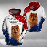 CHOW CHOW will come into your life 3D Full Printing Hoodie Hoodie 3D 3D Tee Art