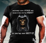 Before You Judge Skull T-shirt tdh | HQT-16mq011 Clothing Dreamship