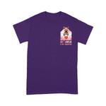 MY YORKIE IS MY VALENTINE Standard T-shirt DHL-VN2D Dreamship S Purple