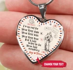 Love, Your Last Everything You Heart Necklace NTK-18va001 Jewelry ShineOn Fulfillment