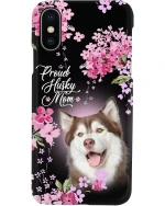 PROUD SIBERIAN HUSKY MOM Phonecase DHL-24NQ010 Apparel Fuel iPhone XS Case Gloss -