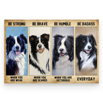 Border Collie Poster hqt20 Dreamship 40x27in