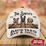 Personalized  Name and Dog Breeds Cap tdh | hqt-30tp102