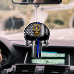 Virginia State Police Punisher CAR HANGING ORNAMENT HQT-37CT20