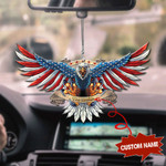 Personalized American Eagle CAR HANGING ORNAMENT HP-37HL023