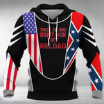 Confederate Flag 3D Full Printing Hoodie and Unisex Tee tdh | hqt-sh067