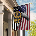 Virginia State Police 3D Flag Full Printing hqt07jun21sh3