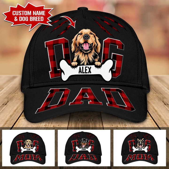 Dog Mom/Dad Personalized Dogs Cap nla-30tp003