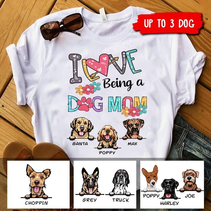 Dog moms T-shirts ntk-16tt003 Clothing Dreamship