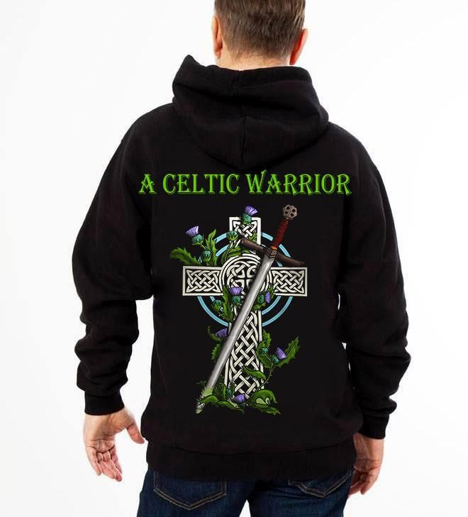 A Celtic Warrior Hoodies ntk-16dt003 Hoodies Dreamship