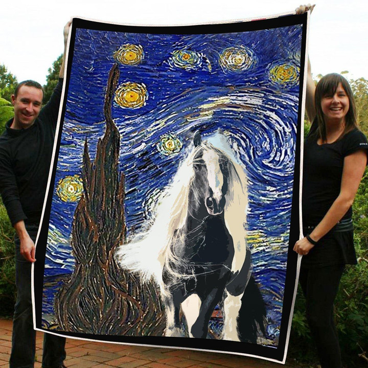 Gypsy horse Fleece Blanket ntk-21nq008 Dreamship