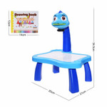 ICM™ Led Projector Drawing Table Toys Kids Painting Board Desk