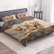 YORKSHIRE Bedding Set Mandala, Duvet covers & 2 Pillow Shams, Comforter, Bed Sheet, Yorkshire Lover Gift