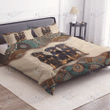 Rottweiler Bedding Set Mandala, Duvet covers & 2 Pillow Shams, Comforter, Bed Sheet, Rottweiler Lover Gift