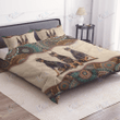 Doberman Bedding Set Mandala, Duvet covers & 2 Pillow Shams, Comforter, Bed Sheet, Doberman Lover Gift