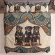 ROTTWEILER Bedding Set MANDALA 0023 | Duvet cover, 2 Pillow Shams, Comforter, Bed Sheet
