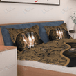 BOXER Bedding Set Flower Mandala [09-N] | Duvet cover, 2 Pillow Shams, Comforter, Bed Sheet