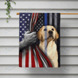  Labrador - Flag Thin Blue Line | House Garden Flag, Dog Lover, New House Gifts, Home Decoration