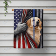  Golden - Flag Thin Blue Line | House Garden Flag, Dog Lover, New House Gifts, Home Decoration