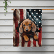  Flag Dachshund | House Garden Flag, Dog Lover, New House Gifts, Home Decoration