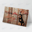 ROTTWEILER - CANVAS Always with you [10-T] | Framed, Best Gift, Pet Lover, Housewarming, Wall Art Print, Home Decor