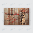 GERMAN SHEPHERD - CANVAS Always with you [10-T] | Framed, Best Gift, Pet Lover, Housewarming, Wall Art Print, Home Decor