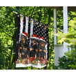  ROTTWEILER - Flag Christmas [10-B] | House Garden Flag, Dog Lover, New House Gifts, Home Decoration