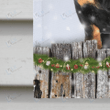  DACHSHUND - Flag Merry Christmas [10-B] | House Garden Flag, Dog Lover, New House Gifts, Home Decoration
